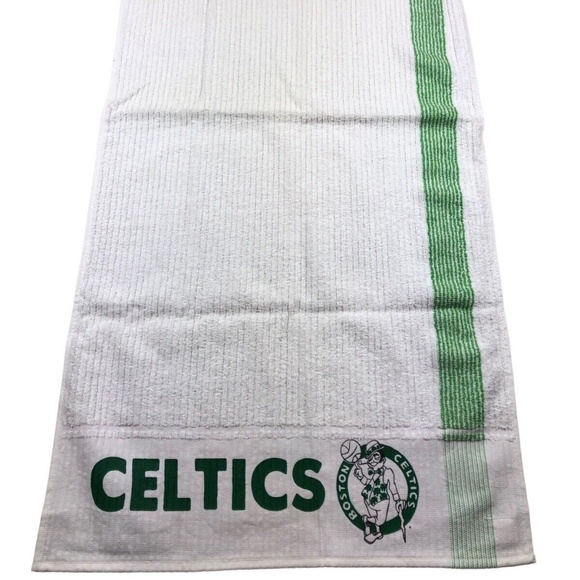 Vintage Boston Celtics Towel Super Gym by Dundee Made in USA - Picture 1 of 5